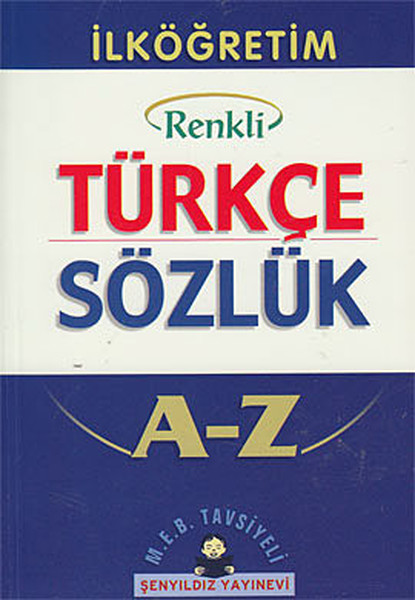 İlköğretim Türkçe Sözlük kitabı