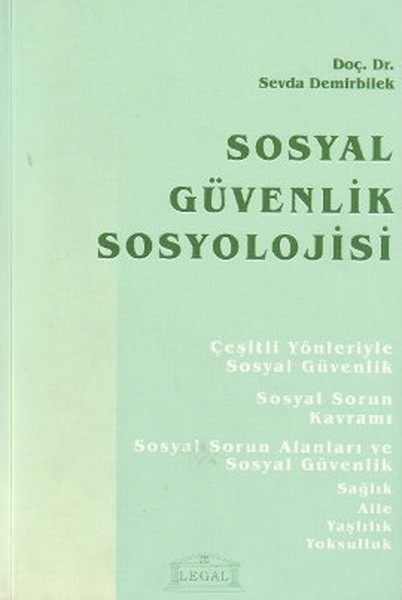 Sosyal Güvenlik Sosyolojisi kitabı