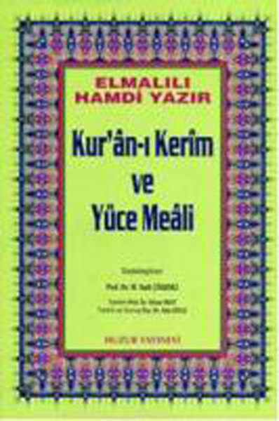 Kuran'ı Kerim Ve Meali-Rahle Boy-Yeşil kitabı