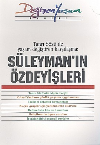 Süleyman'ın Özdeyişleritanrı Sözü İle Yaşam Değiştiren Karşılaşma kitabı