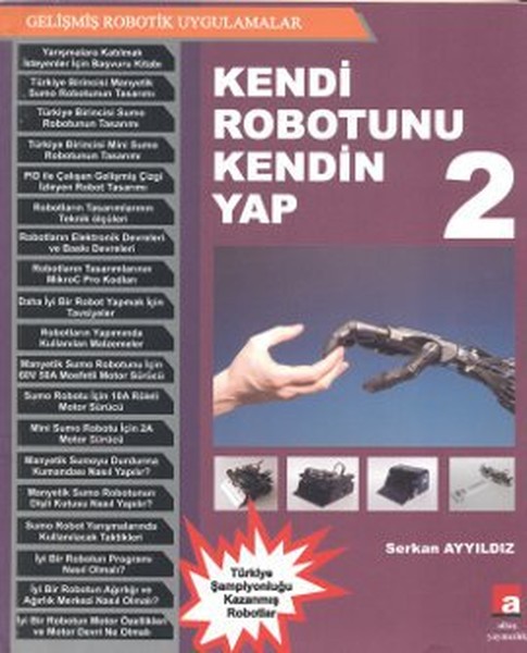 Kendi Robotunu Kendin Yap - 2 kitabı