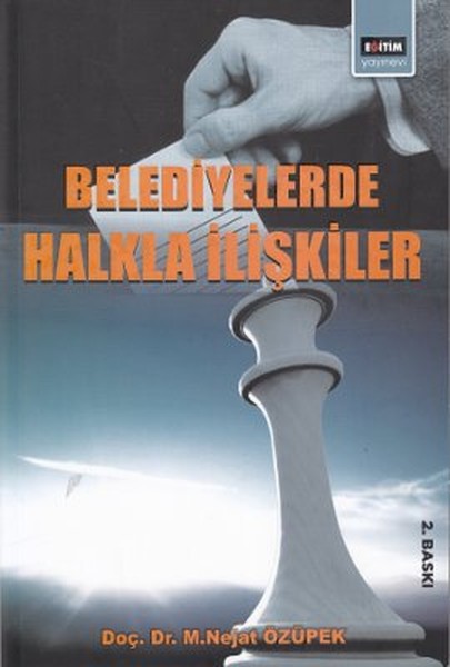 Belediyelerde Halkla İlişkiler kitabı