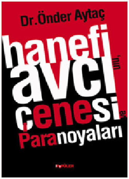 Hanefi Avcı'nın Çenesi Ve Paranoyaları kitabı