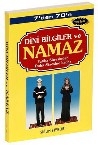 7'den 70'e Dini Bilgiler Ve Namaz (Kod: 001-Çanta Boy)  kitabı