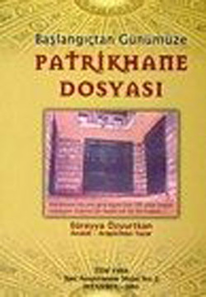 Patrikhane Dosyası kitap kapağı