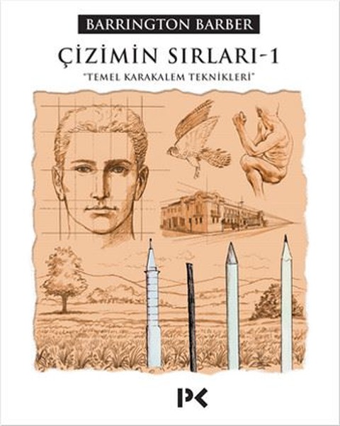 Çizimin Sırları 1-Temel Karakalem Teknikleri kitabı