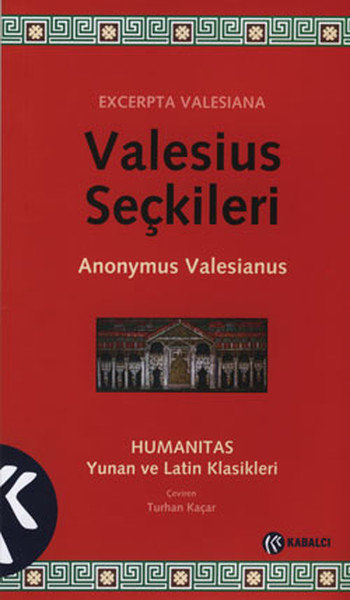 Valesius Seçkileri kitabı