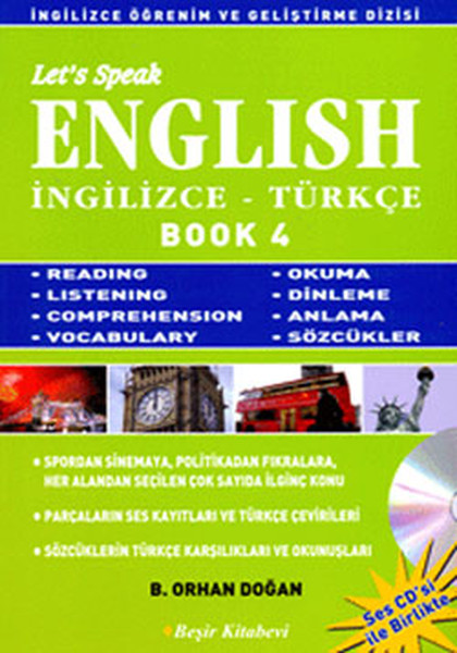 Let's Speak English İngilizce - Türkçe Book 4 kitabı