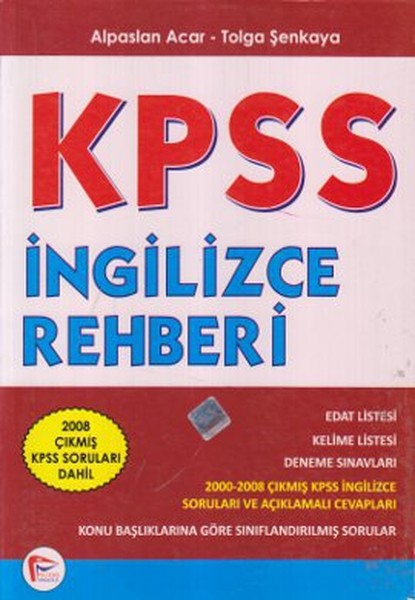 Kpss İngilizce Rehberi kitabı