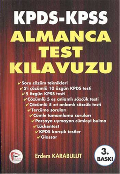 Kpds- Kpss Almanca Test Kılavuzu kitabı