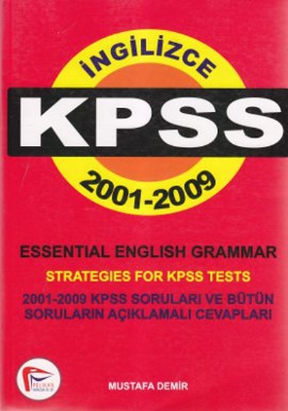 İngilizce Kpss 2001-2009 kitabı