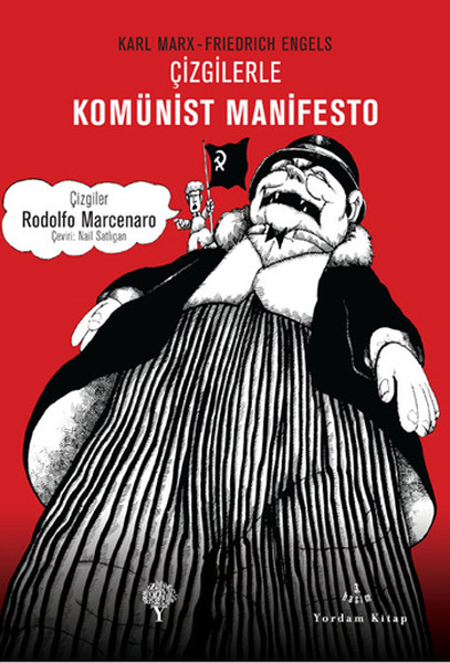 Çizgilerle Komünist Manifesto kitabı