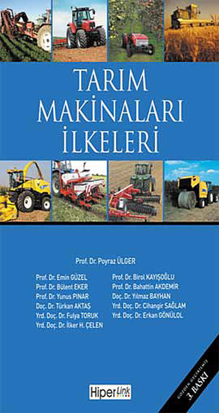 Tarım Makinaları İlkeleri kitabı