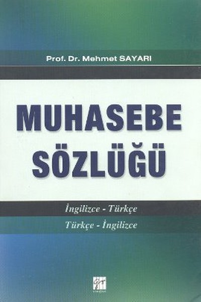 Muhasebe Sözlüğü kitabı