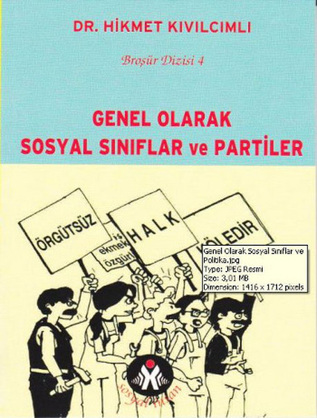 Genel Olarak Sosyal Sınıflar Ve Partiler kitabı