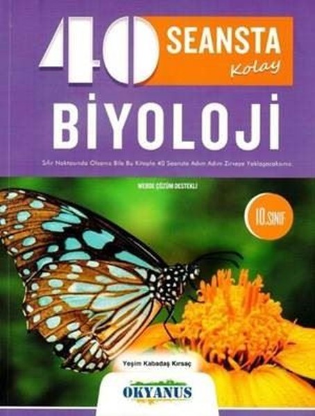 40 Seansta Kolay Biyoloji kitabı