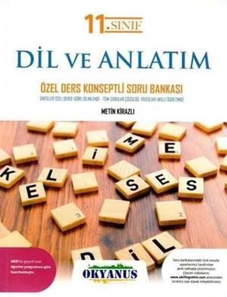 11. Sınıf Dil Ve Anlatım Özel Ders Konseptli Soru Bankası kitabı