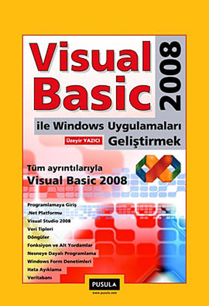 Visual Basic 2008 İle Windows Uygulamaları Geliştirmek kitabı