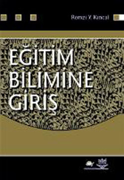 Eğitim Bilimine Giriş kitabı