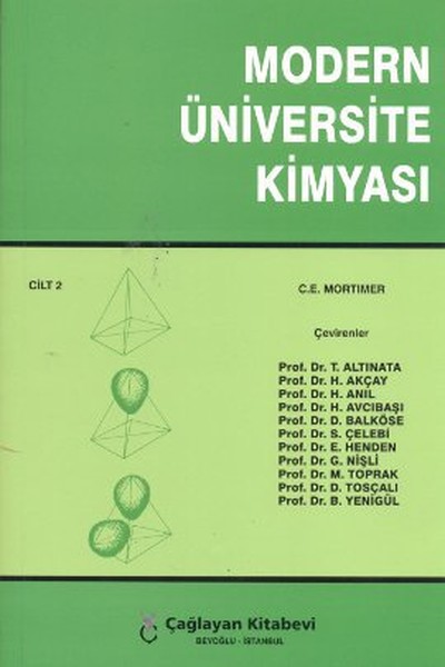 Modern Üniversite Kimyası Cilt: 2 kitabı