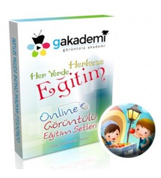 1. Sınıf Türkçe Online Görüntülü Eğitim Seti kitabı