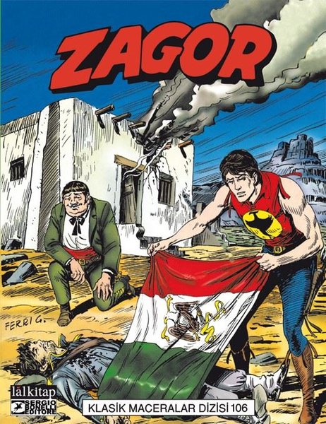 Zagor Klasik Maceralar (1. Cilt)06 kitabı