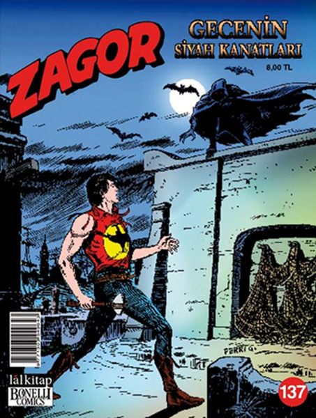 Zagor Sayı 137 - Gecenin Siyah Kanatları kitabı
