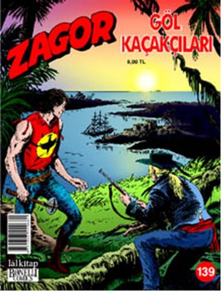 Zagor Sayı 139 - Göl Kaçakçıları kitabı