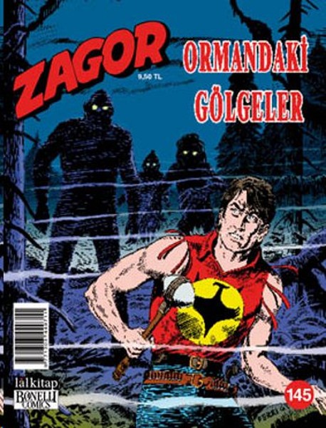 Zagor Sayı: 145 - Ormandaki Gölgeler kitabı