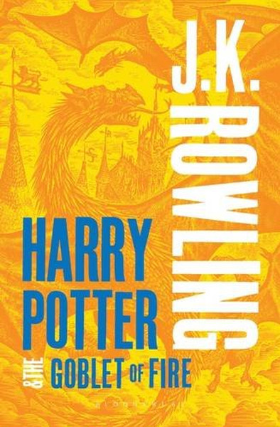 Harry Potter And The Goblet Of Fire (Harry Potter 4 Adult Cover)  kitabı