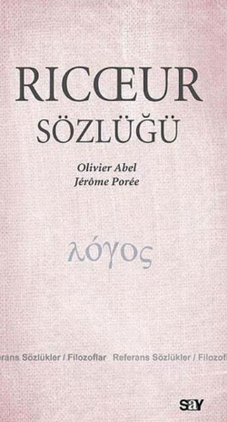 Ricoeur Sözlüğü kitabı