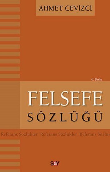 Felsefe Sözlüğü kitabı