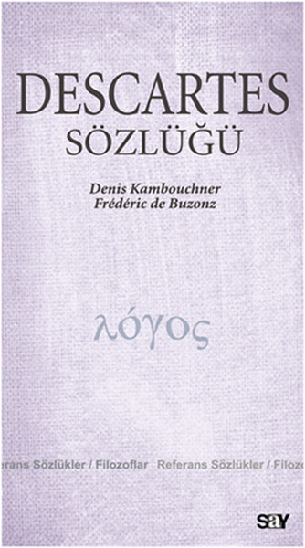 Descartes Sözlüğü kitabı