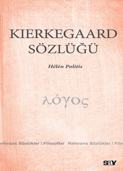 Kierkegaard Sözlüğü kitabı