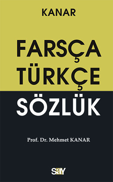 Farsça Türkçe Sözlük kitabı