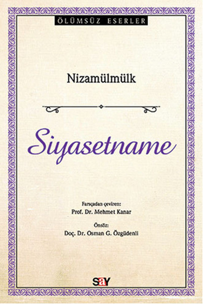 Siyasetname kitabı