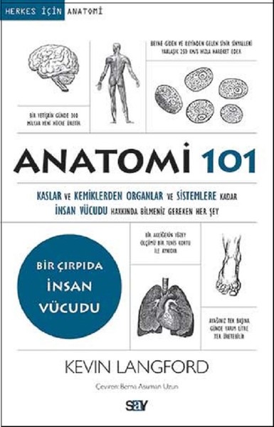 Anatomi 101-Bir Çırpıda İnsan Vücud kitabı