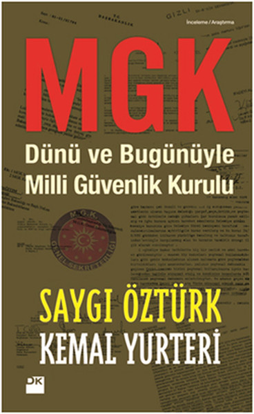 Mgk- Dünü Ve Bugünüyle Milli Güvenlik Kurulu kitabı