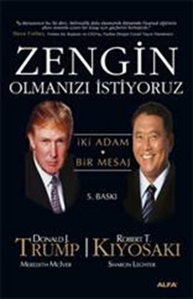 Zengin Olmanızı İstiyoruz kitabı