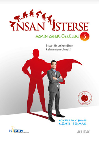 İnsan İsterse - Azmin Zaferi Öyküleri 5 kitabı