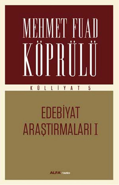 Edebiyat Araştırmaları 1 kitabı