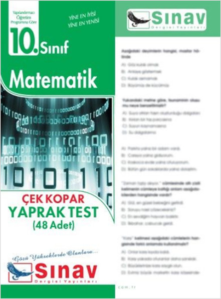 10. Sınıf Matematik Yaprak Test (48 Test)  kitabı