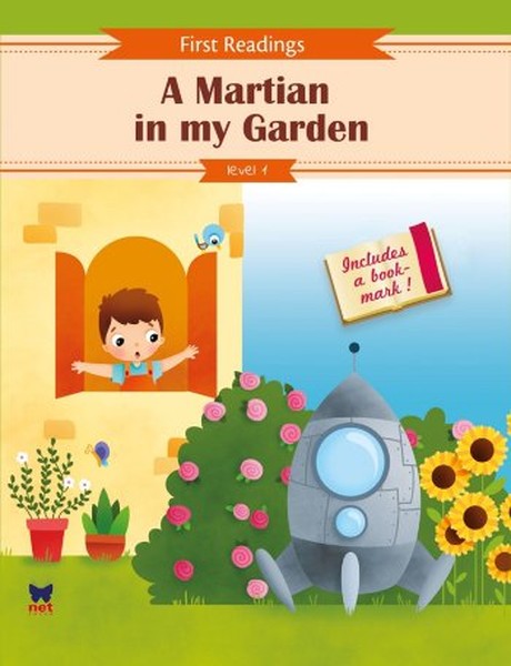 A Martian İn My Garden Level 1 kitabı