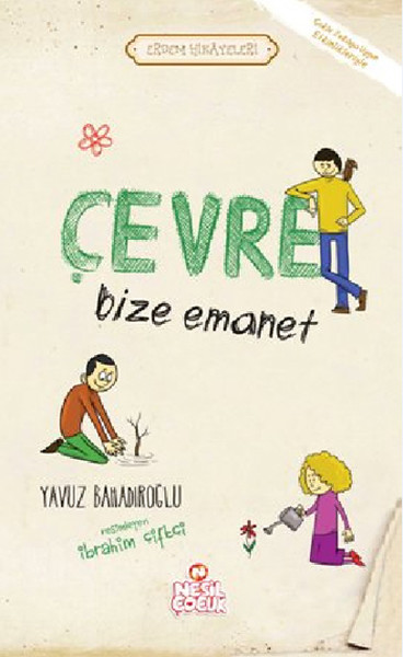 Çevre Bize Emanet kitabı