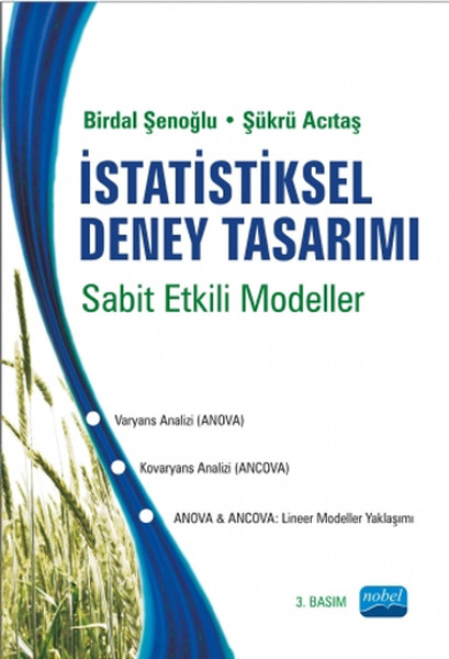 İstatistiksel Deney Tasarımı kitabı