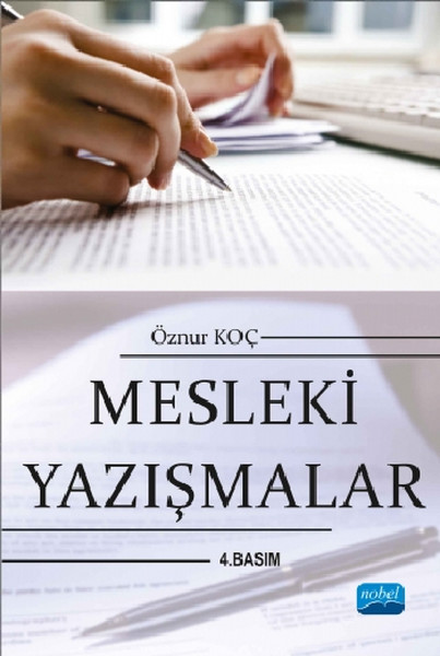 Mesleki Yazışmalar kitabı