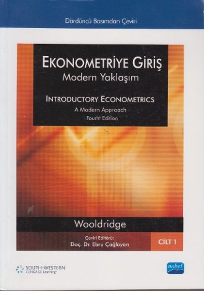 Ekonometriye Giriş 1 - Modern Yaklaşım kitabı