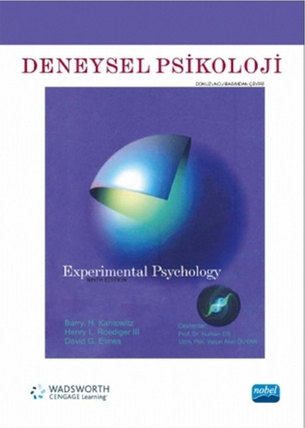 Deneysel Psikoloji kitabı
