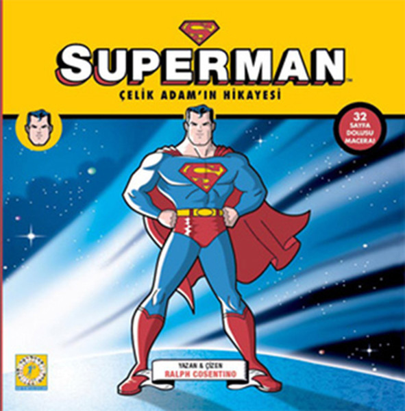 Superman Çelik Adam'ın Hikayesi kitabı
