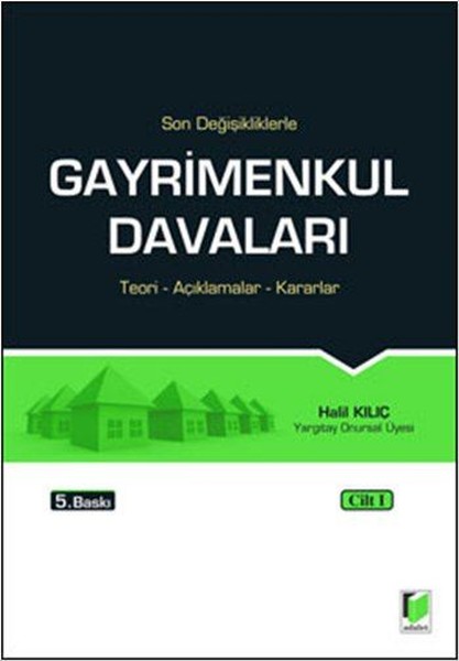 Son Değişikliklerle Gayrimenkul Davaları (3 Kitap Takım) 